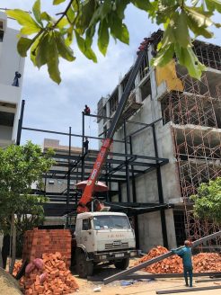 Quy trình lắp đặt nhà khung thép của Hợp Long Steel