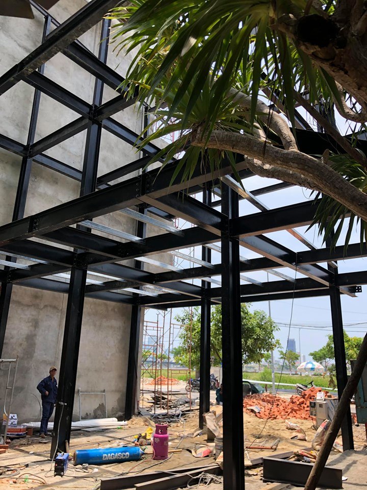 Thi công nhà thép tiền chế tại Đà Nẵng quận Hải Châu