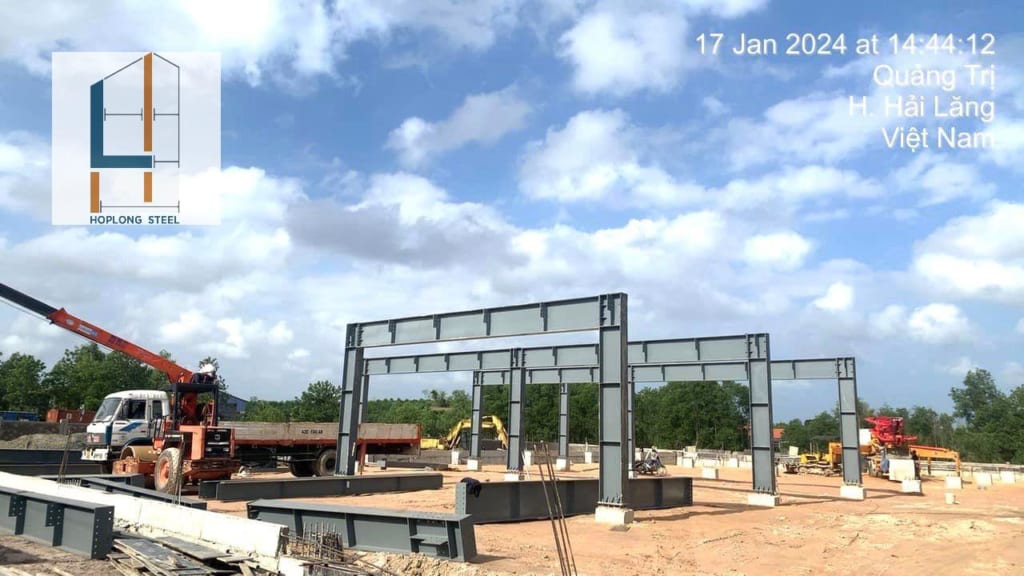 Báo giá thi công nhà thép tiền chế tại Quảng Trị