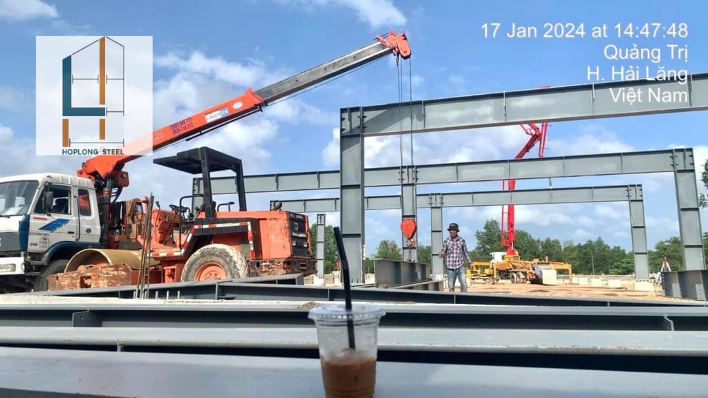 Báo giá thi công nhà thép tiền chế tại Quảng Trị