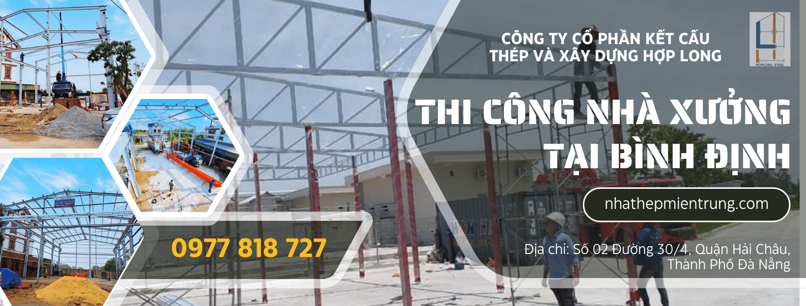 Báo giá thi công nhà xưởng tại Bình Định
