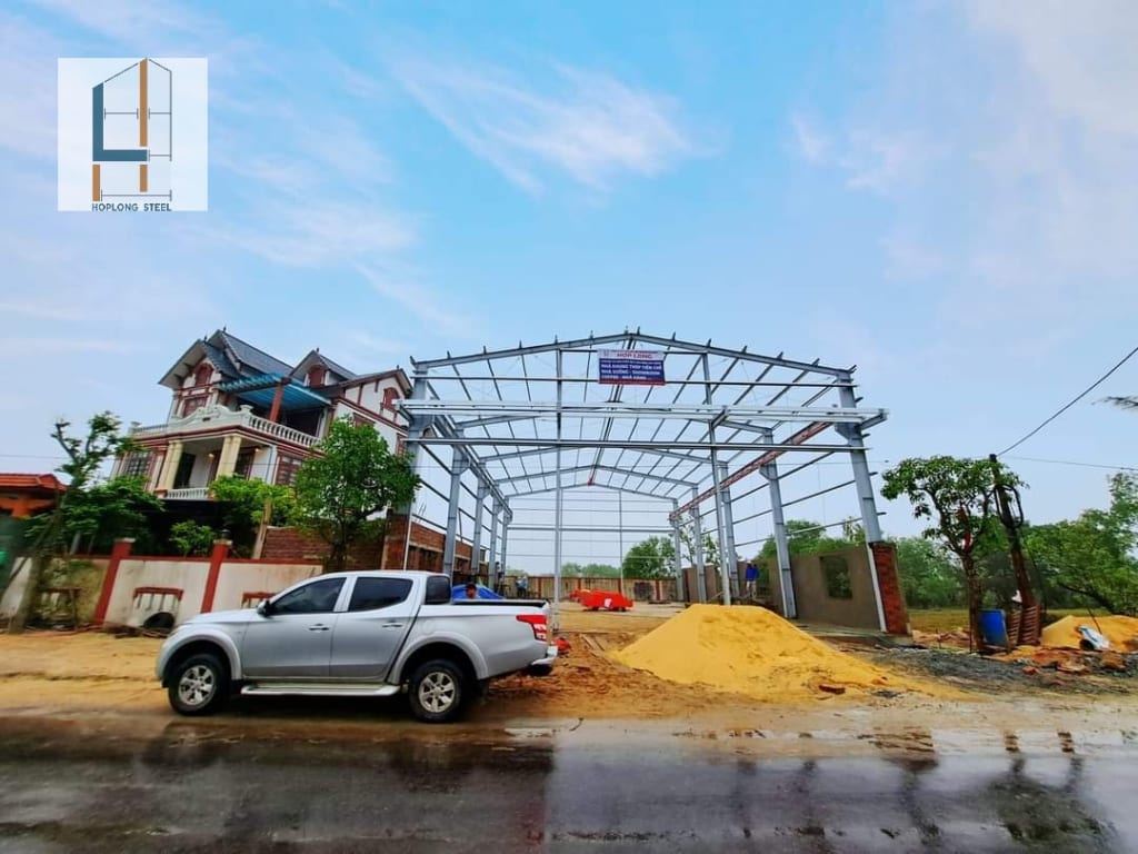 Báo giá thi công nhà xưởng tại Bình Định