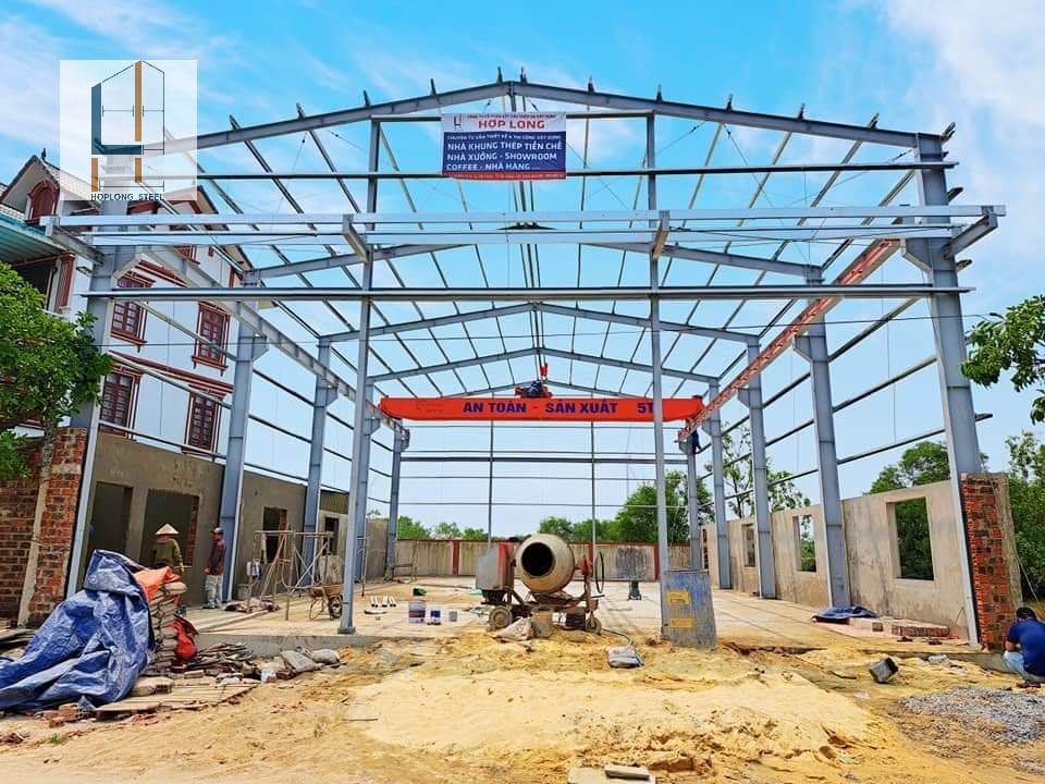 Báo giá thi công nhà xưởng tại Gia Lai